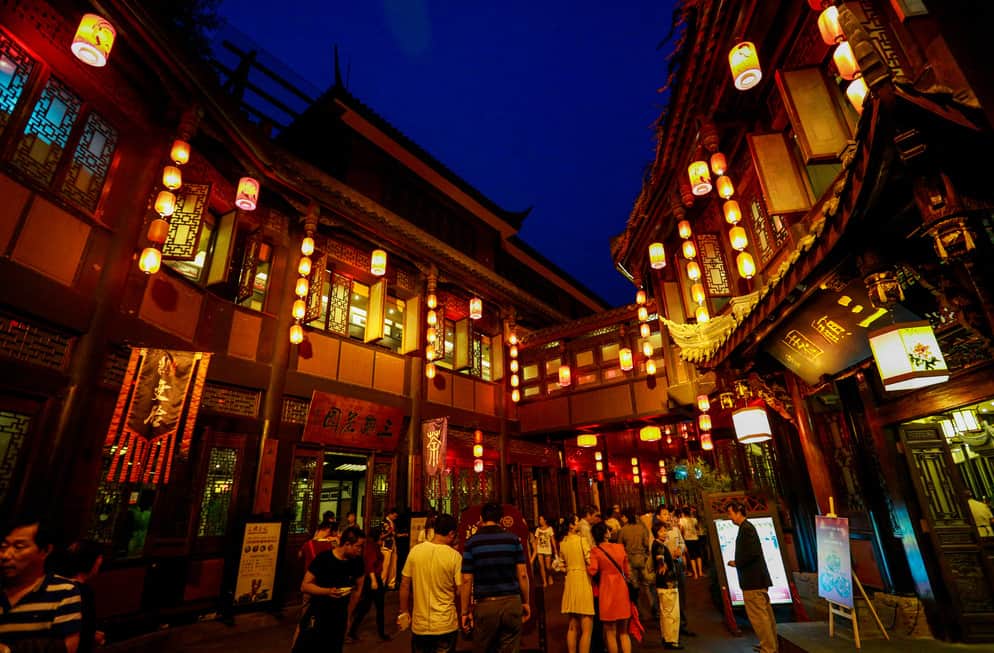 tourist attractions in chengdu china