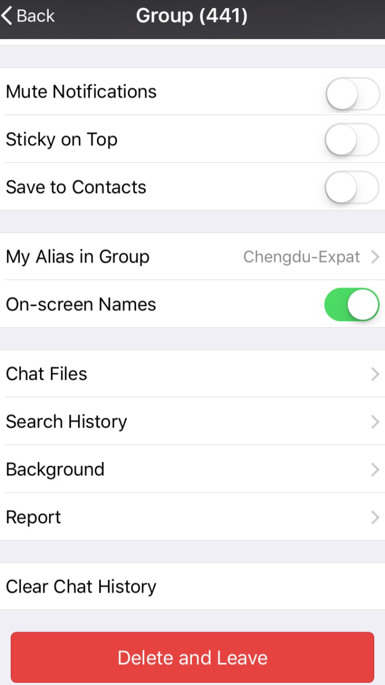 How to delete comments on wechat moments