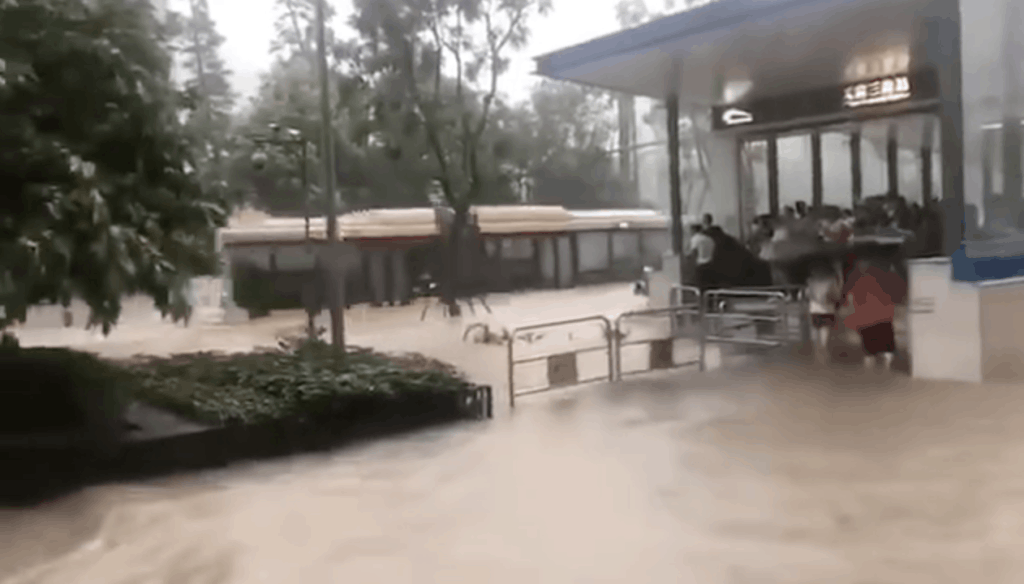 metro-stop flood