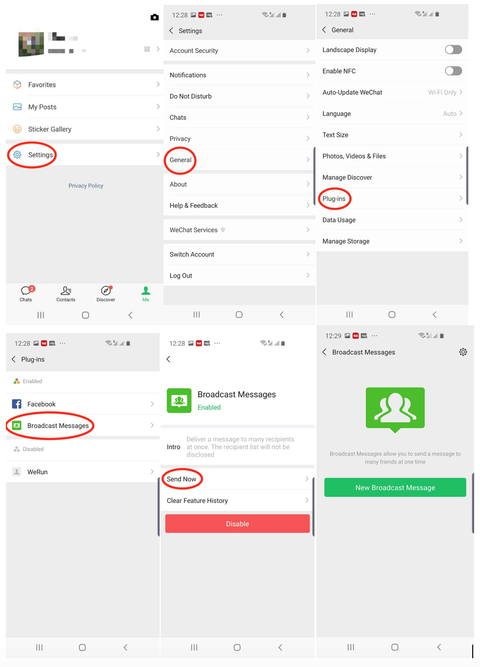 wechat out feature