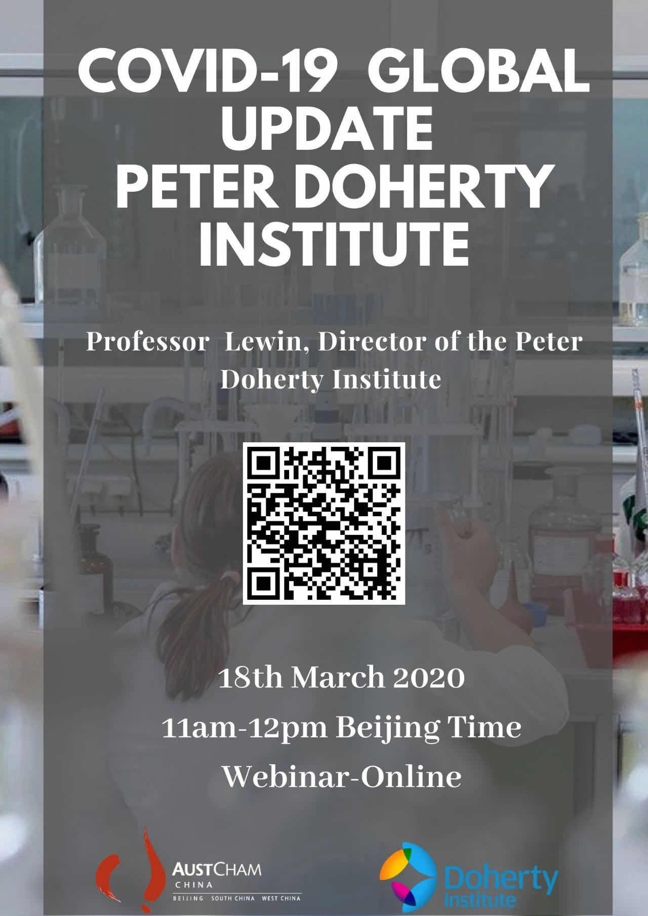 March 18 Covid 19 Global Update Doherty Institute Webinar Chengdu Expat Com