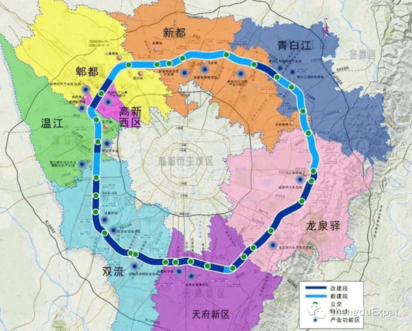 5th ring road map-chengdu-expat