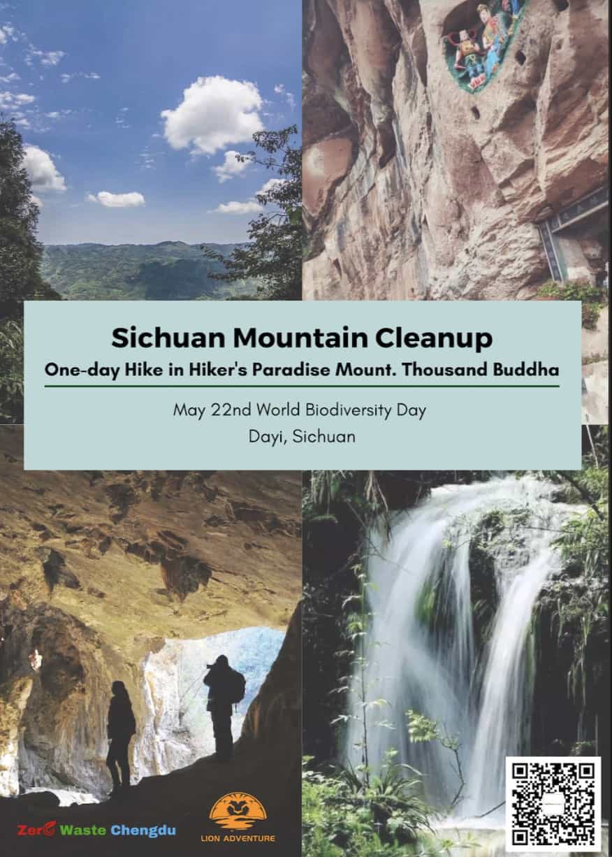 Sichuan Mountain Hiking Cleanup chengdu expat 1