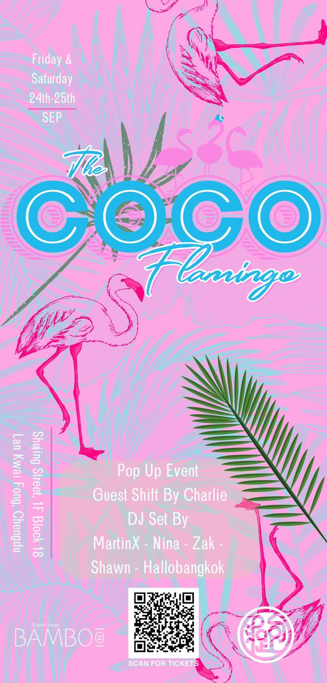 Coco Flamingo Pop Up Event 