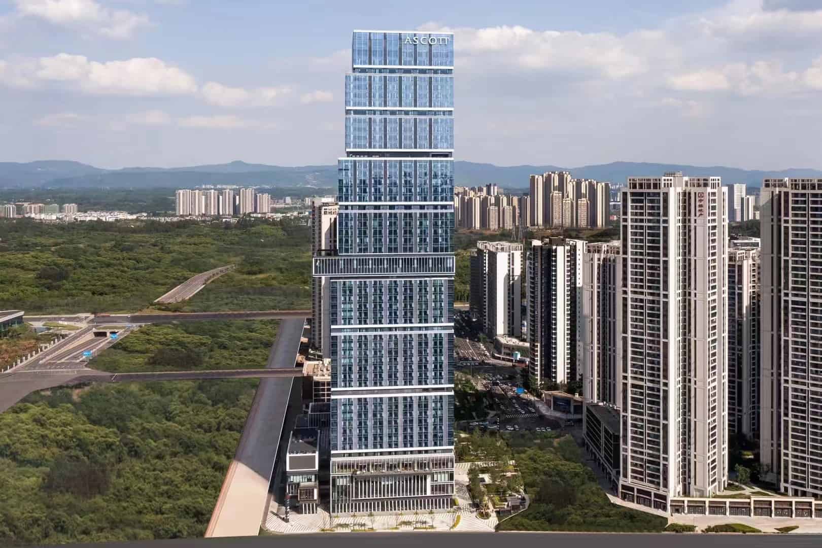 Ascott Qinhuang Chengdu building Chengdu expat 1