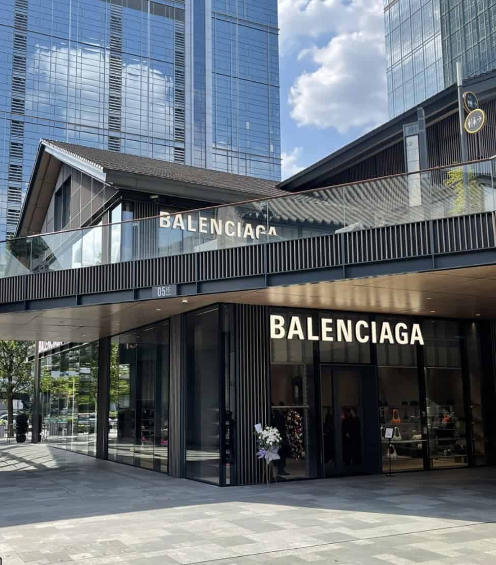 Balenciaga Brings 'Raw' Aesthetic To New Chengdu Store