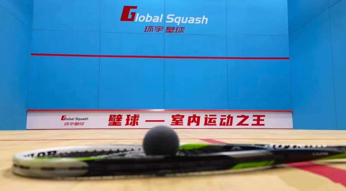 Global squash racket Chengdu chengdu expat 1
