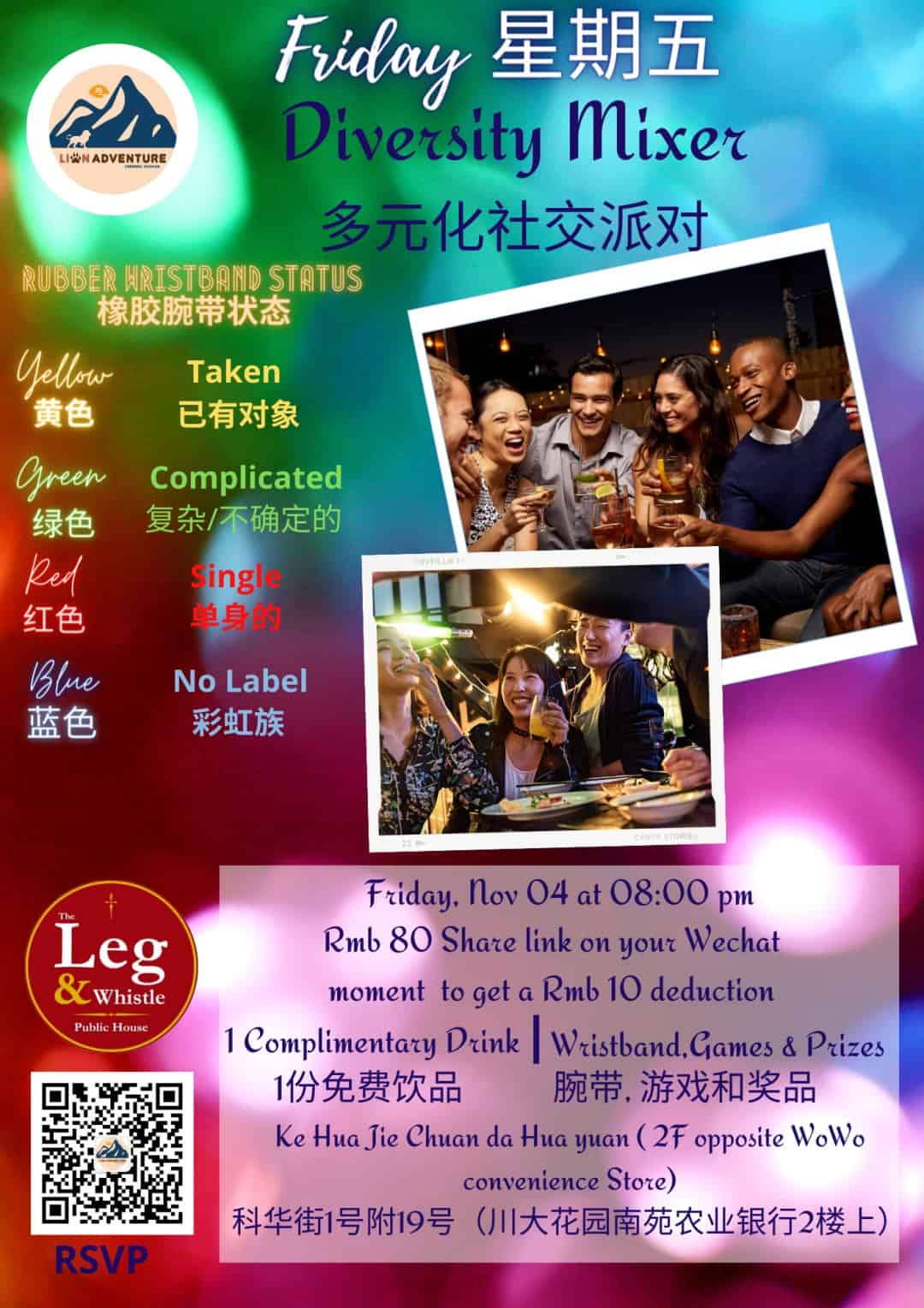 Diversity Mixer Night Vol.II chengdu expat 1