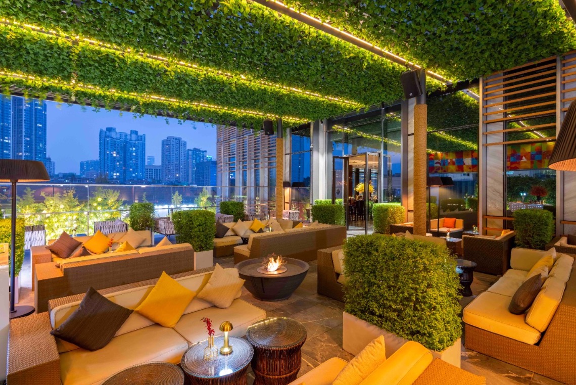 The Bar Niccolo Chengdu terrace