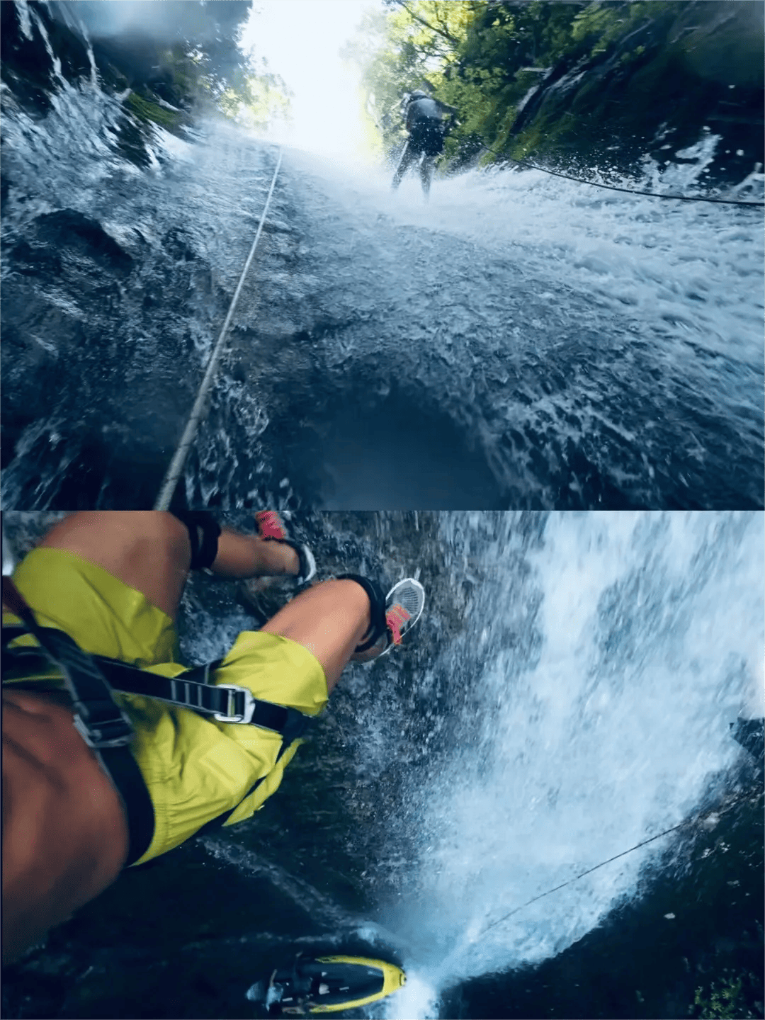 Waterfall Descent-The Challenge of Perseverance