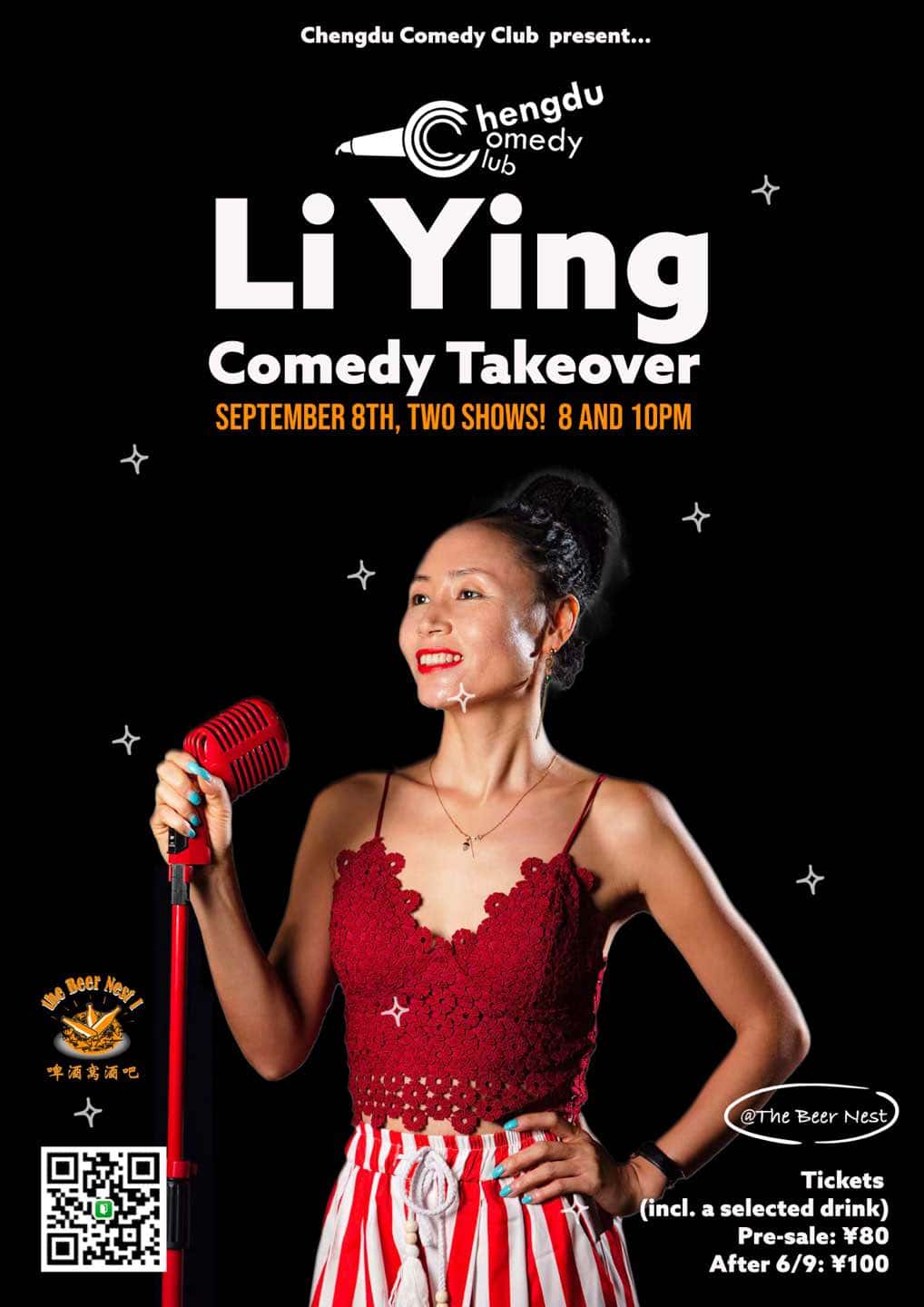 Li Ying Comedy chengdu chengdu expat