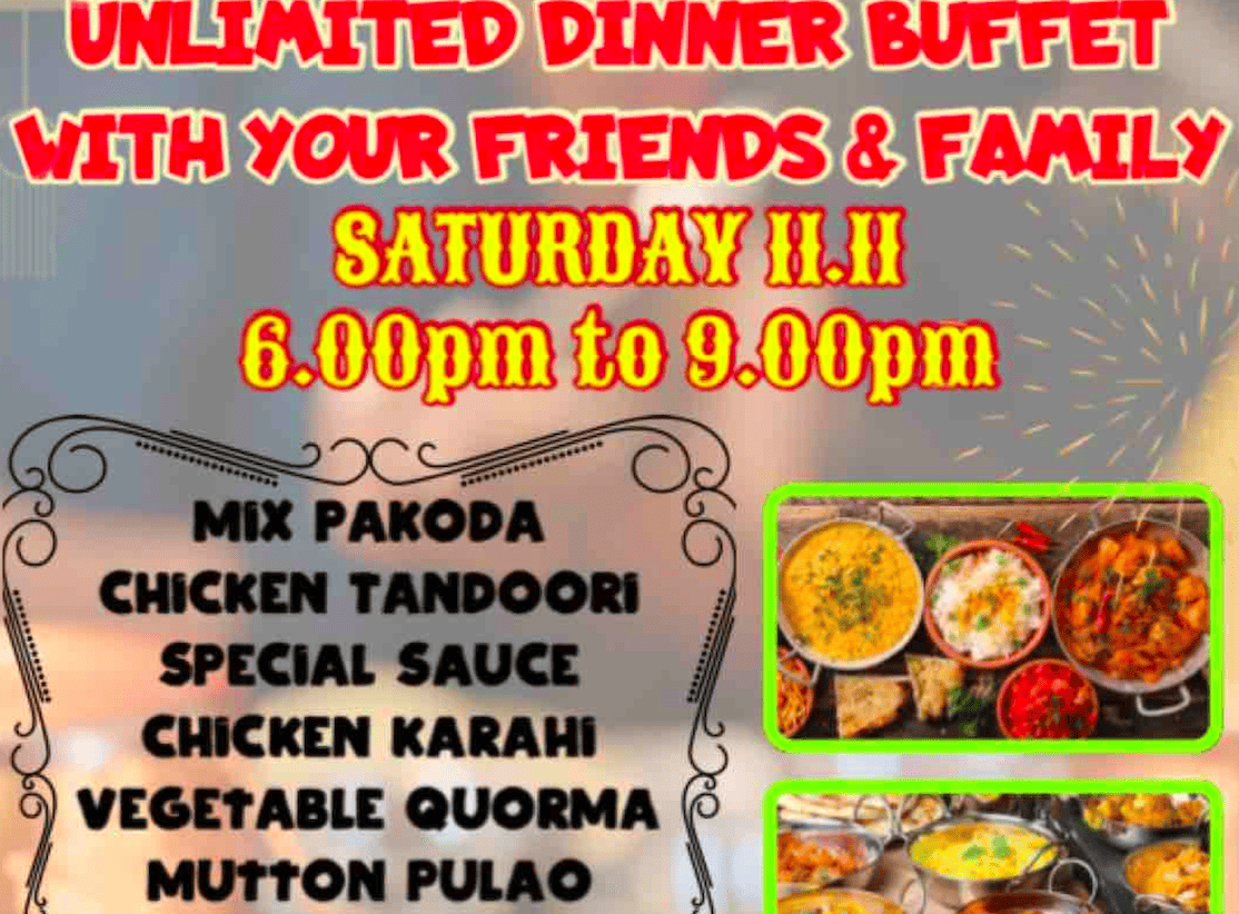 Curry queen 11 11 Indian Dinner Buffet chengdu chengdu expat