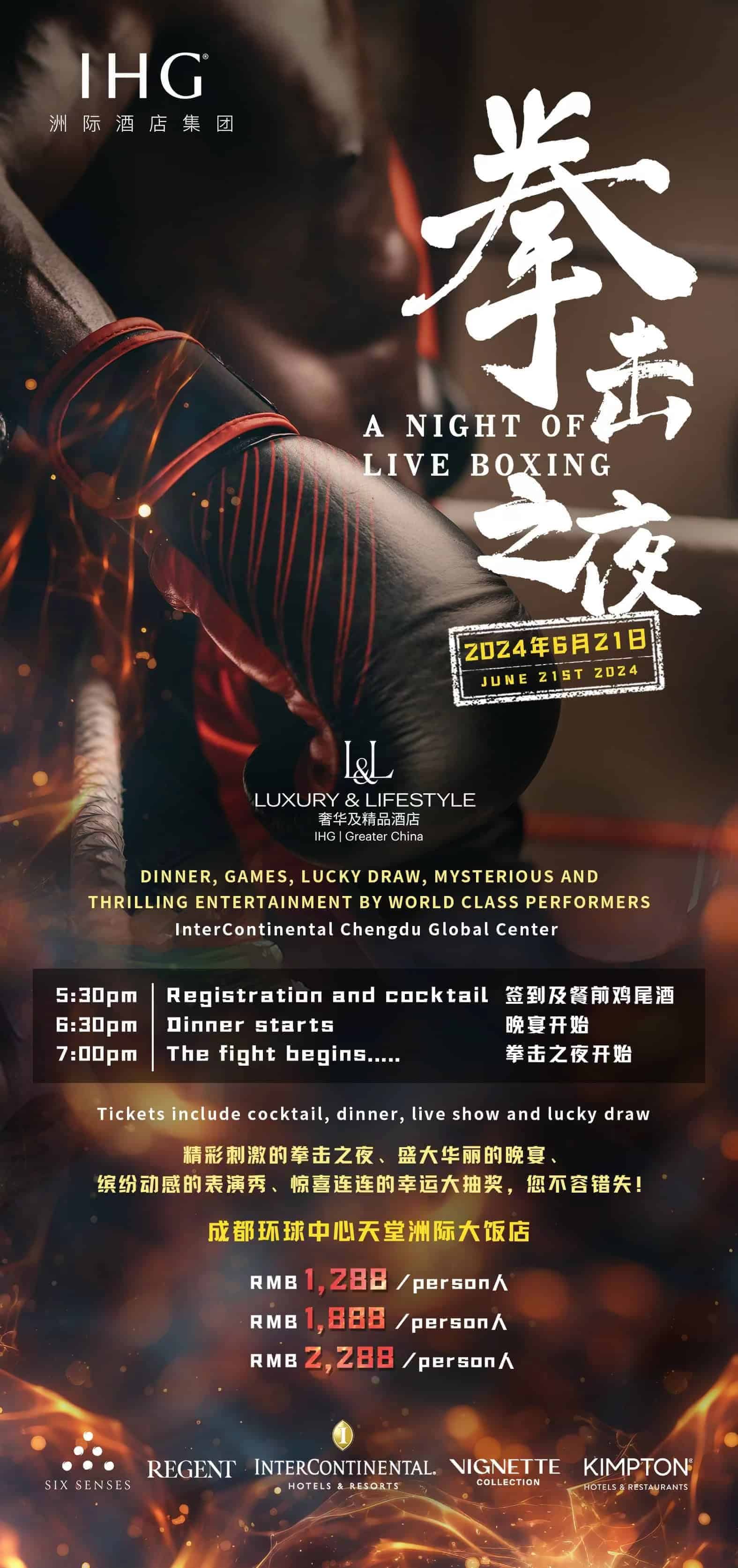 A Night of Live Boxing