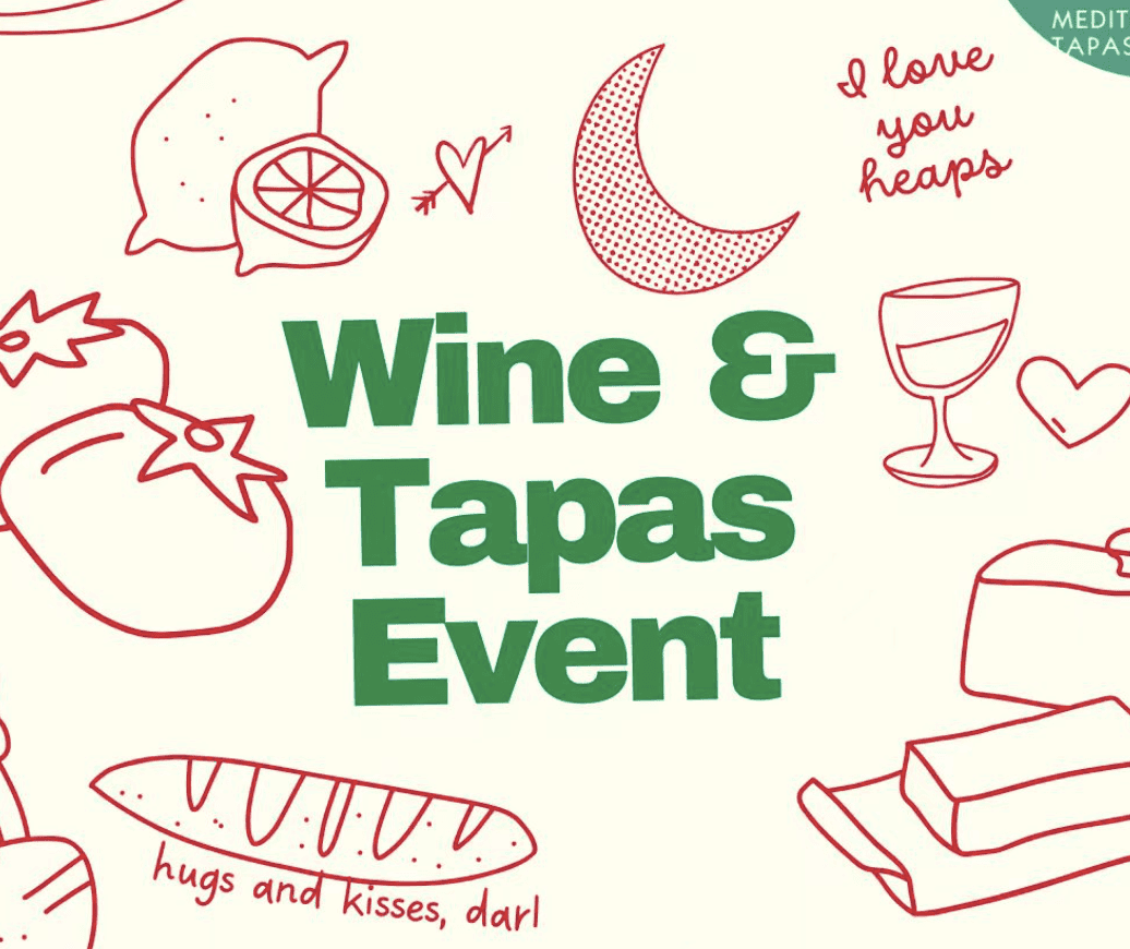 July 19 Mesos Wine Tapas Evening