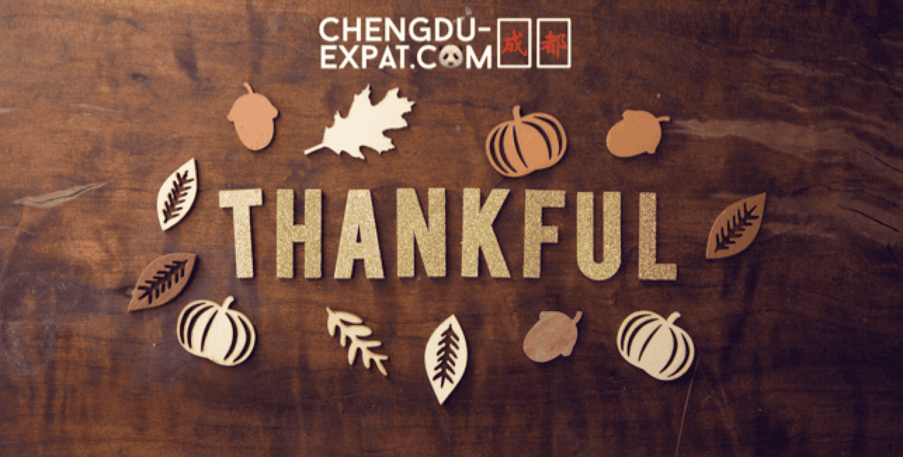 Thanksgiving Chengdu expat design small