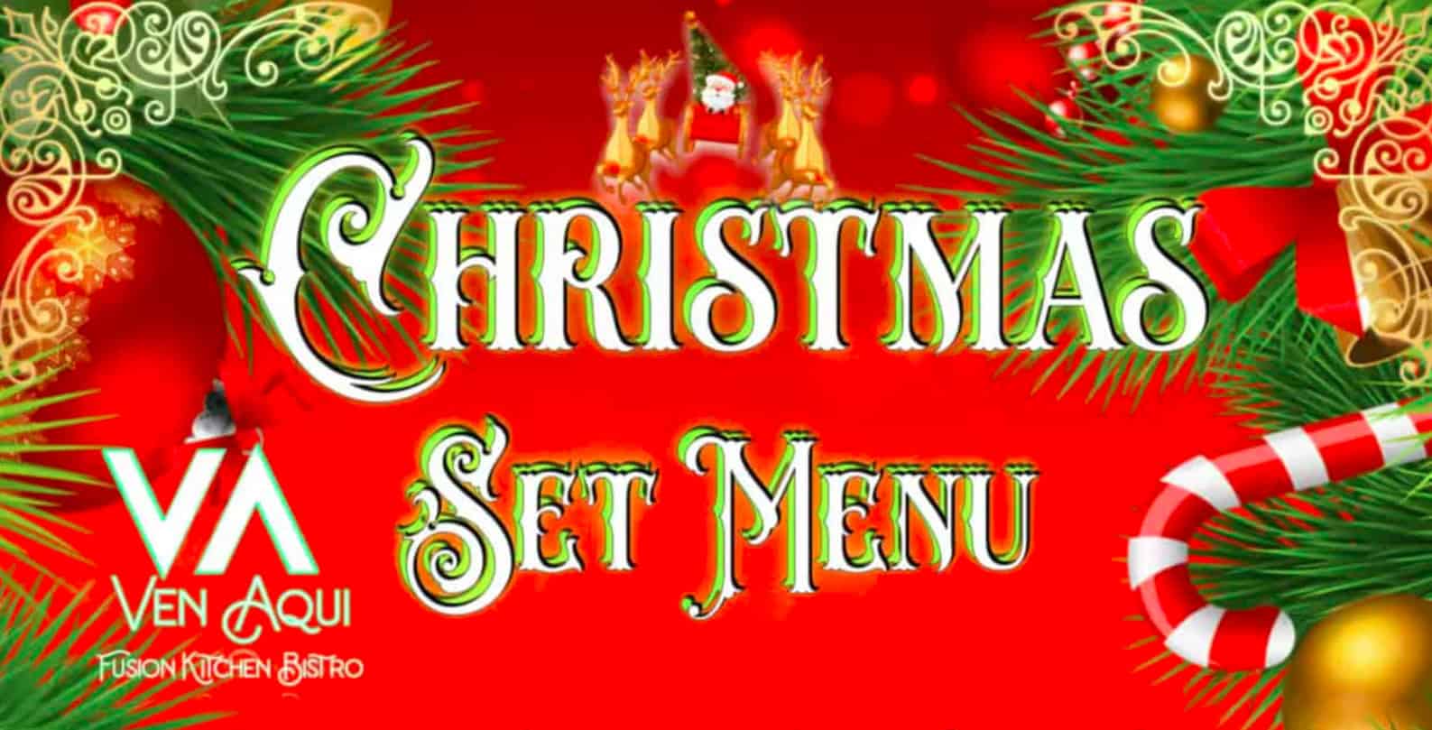 Ven Aqui Christmas Special Menu 2024 chengdu chengduexpat copy