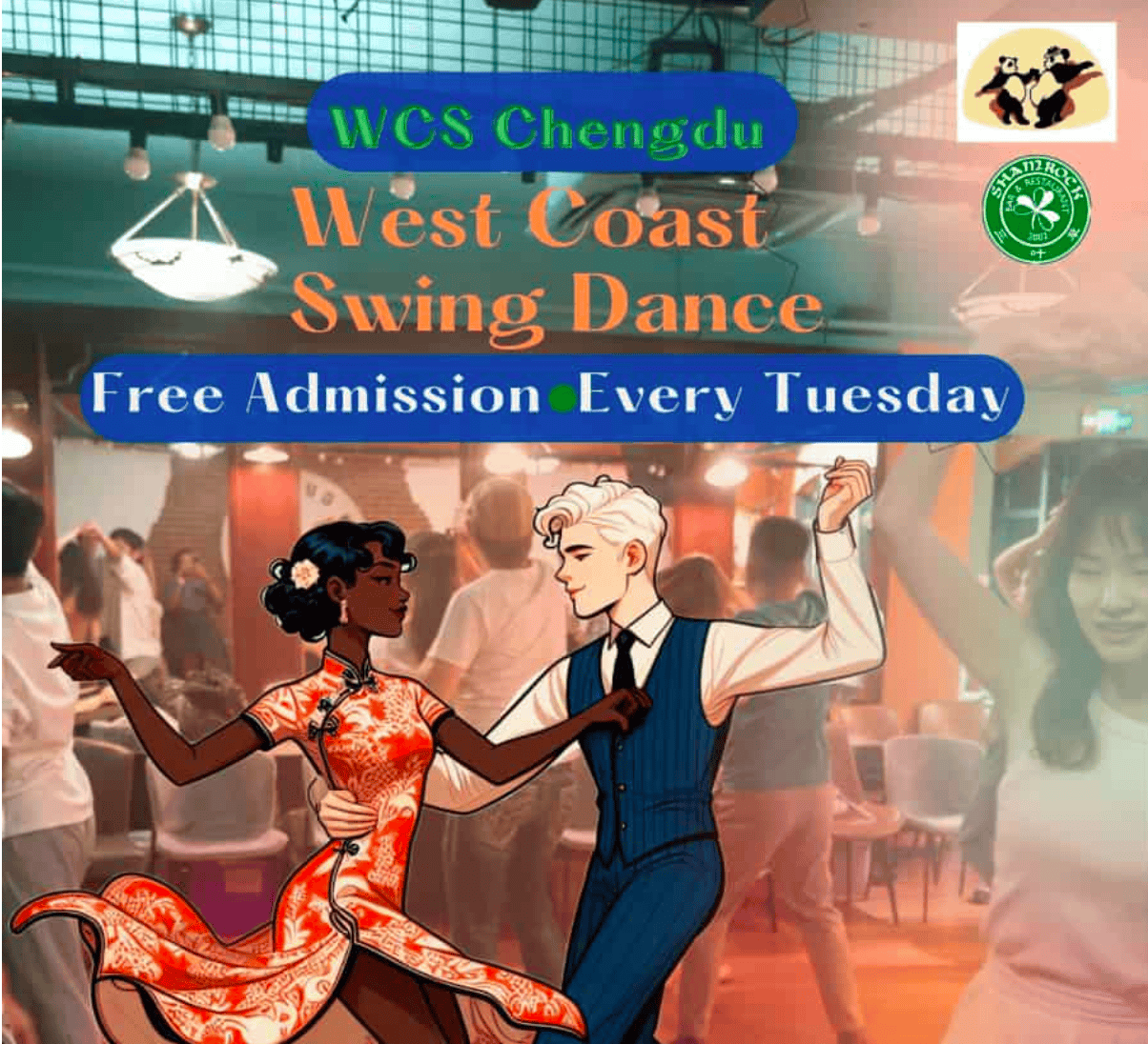 West Coast Swing Dance Party featured chengdu chengdu expat 1