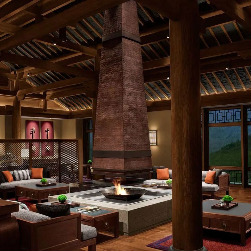 Rissai Valley a Ritz Carlton Reserve hotel lobby chengdu chengdu expat