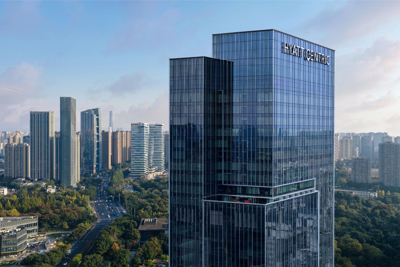 Hyatt Centric The Ring Chengdu Hotel External Facade Day View 2chengdu expat