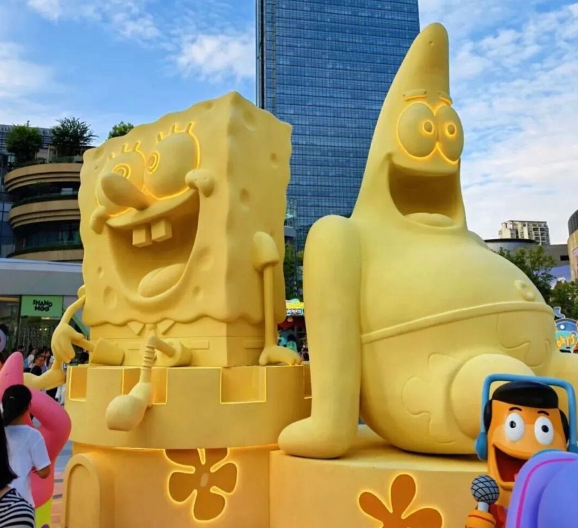 Spongebob Bikini Bottom Holiday Exhibition chengdu chengduexpat